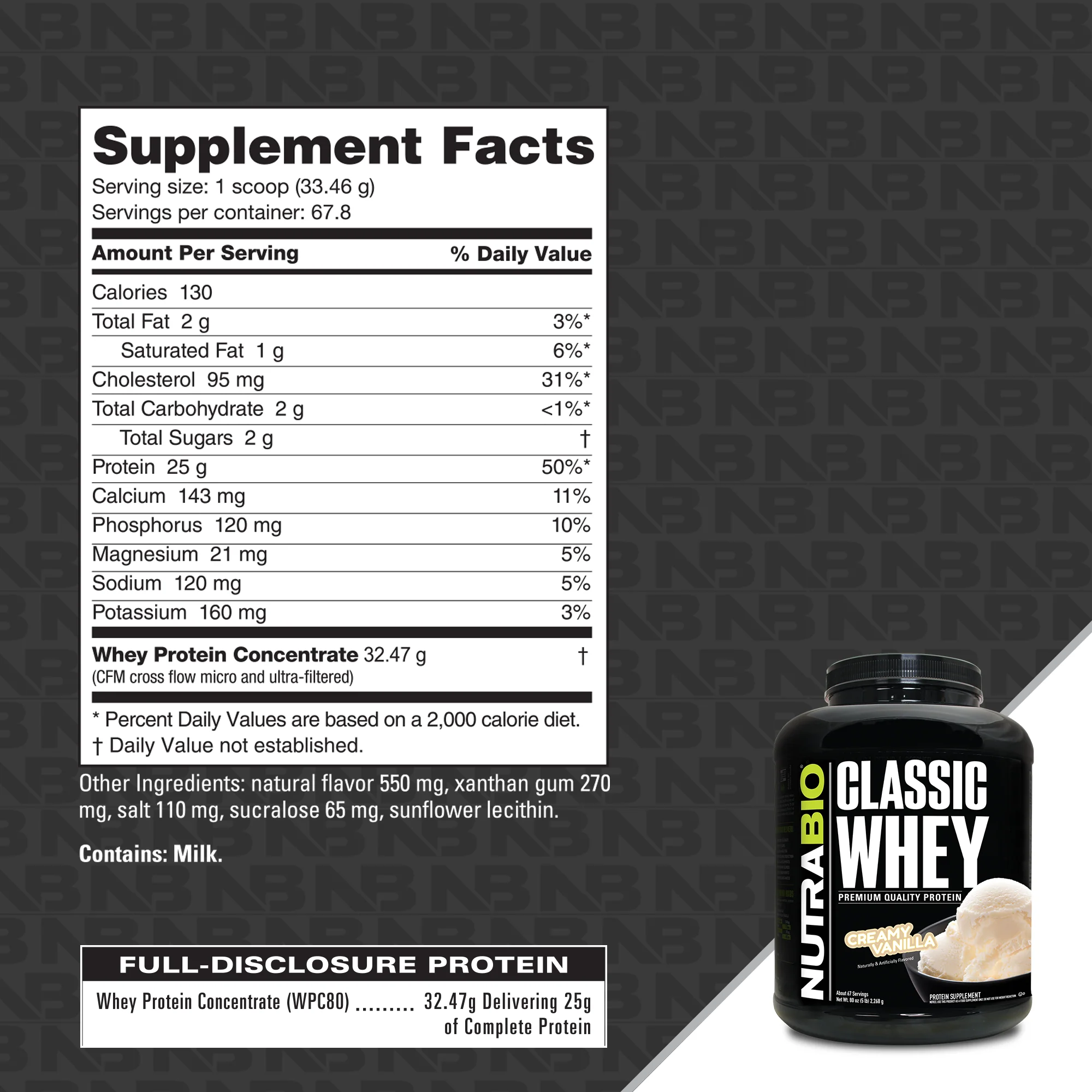 Classic Whey Protein Concentrate Powder - Image 29