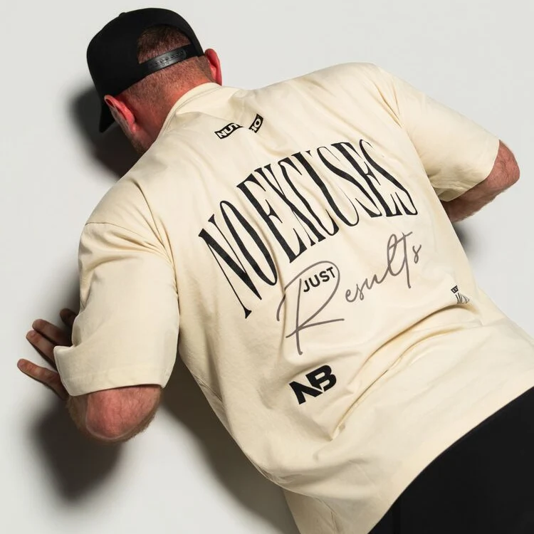 NutraBio No Excuses Oversized Tee - Image 2