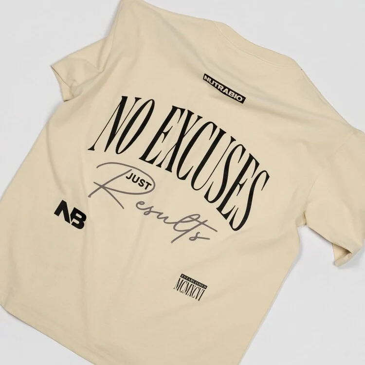NutraBio No Excuses Oversized Tee - Image 4
