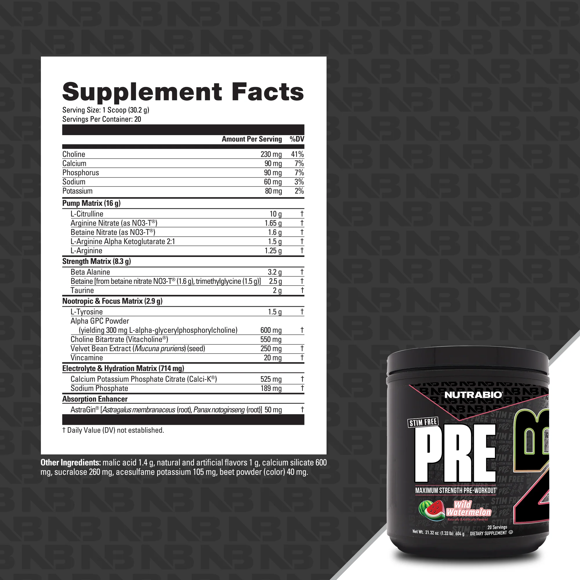 PRE Workout Stim Free - Image 14