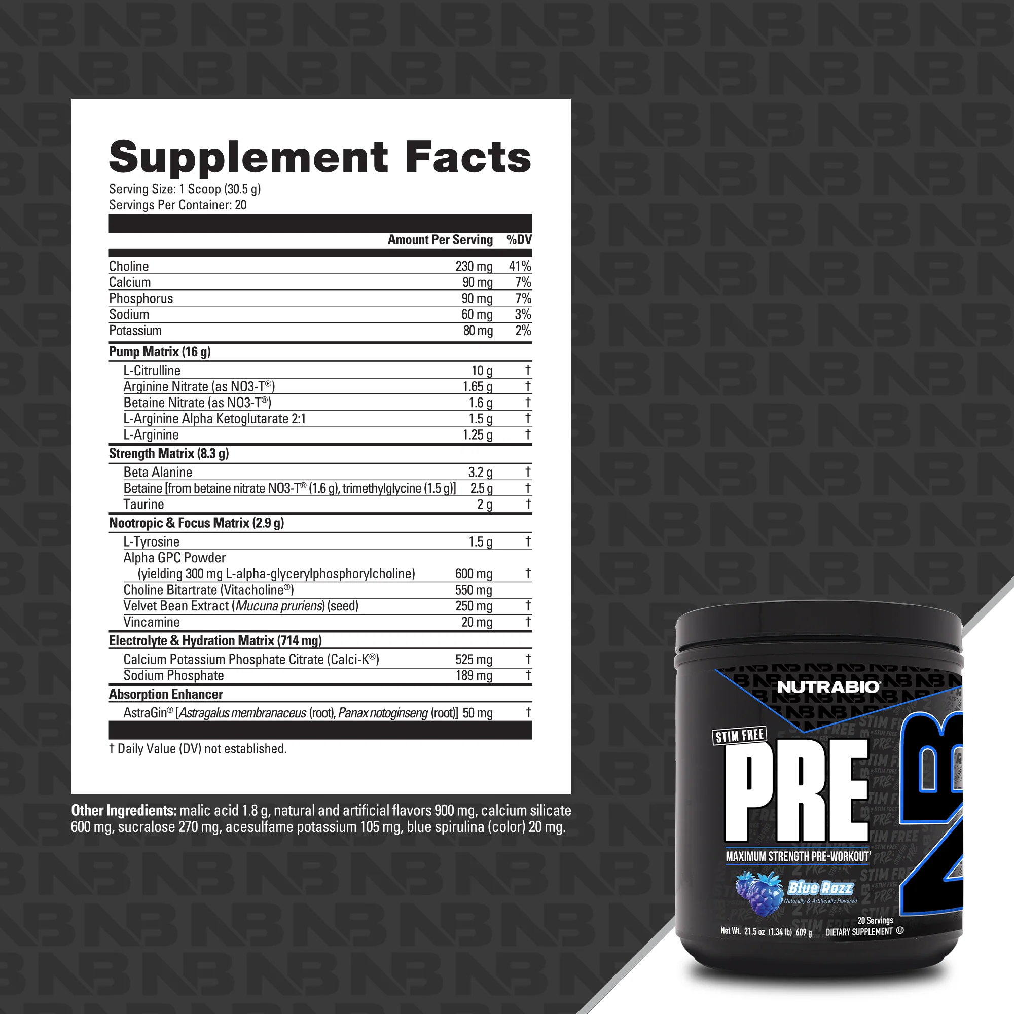 PRE Workout Stim Free - Image 8